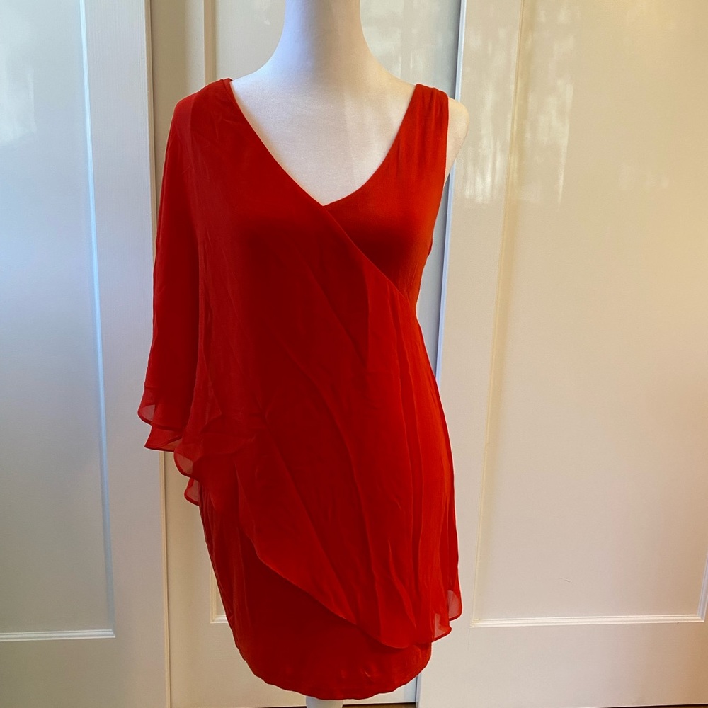 Bebe red dress size M
